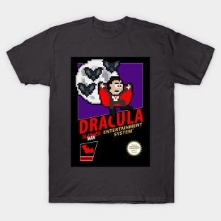 Dracula Retro 8-Bit T-Shirt